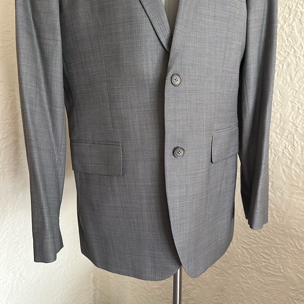 Express Light Gray 2 Button Blazer NWT 40R - Picture 11 of 13